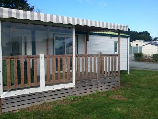 Mobilhome Confort, 2 habitaciones, 35 m² con terraza cubierta