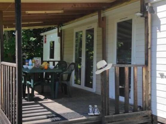 Mobilhome 25 m² / 2 habitaciones - terraza cubierta - TV