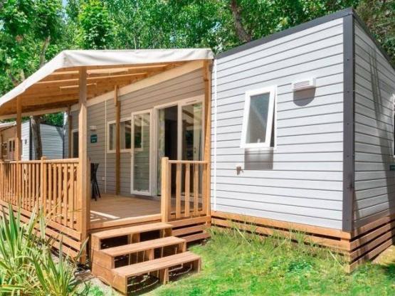 Mobilhome Grand Confort, 3 habitaciones, 40 m² con terraza cubierta