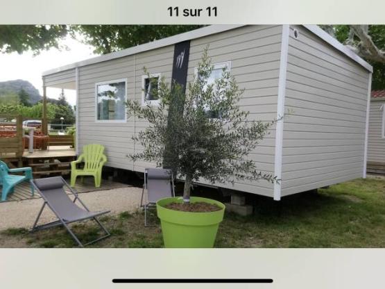 Mobil-home RAPIDHOME 2018 Alizé 3 habitaciones - Terraza semi-cubierta + Wifi