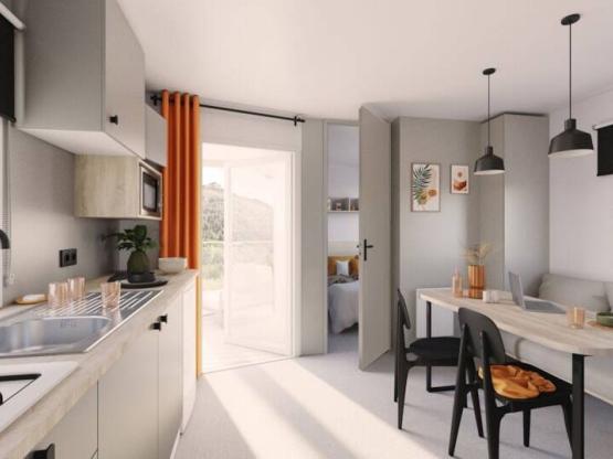 Mobilheim Azur Sérénité 25m² - 3 zimmer - 2 Schlafzimmer - Klimaanlage