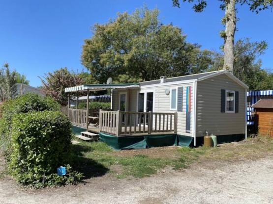 Mobilhome Confort+ 28m² (2 habitaciones) Terraza semi-cubierta