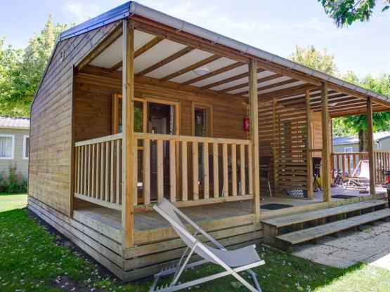 Chalet CONFORT 24m² (1 kamer) + overdekt terras 8m²