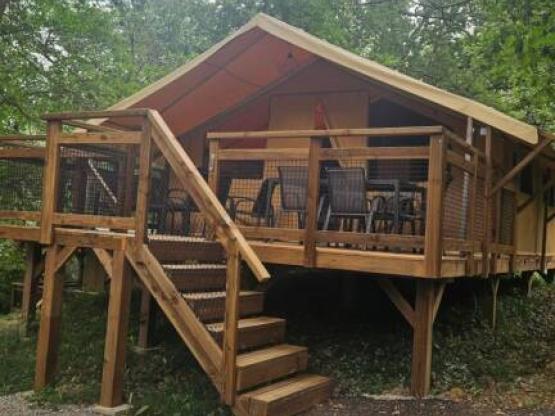 Tienda Cotton Lodge Natura 25m² / 2 habitaciones - terraza cubierta (sin sanitarios)