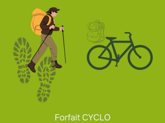 Parcela Especial excursionista andando o ciclista / Moto con tienda