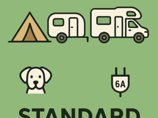 PARCELA DE CAMPING + LUZ (6A)