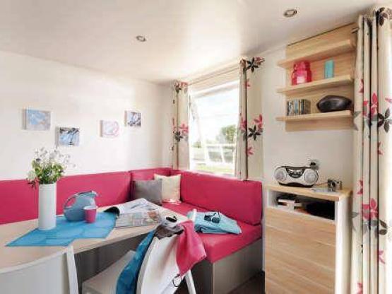 Mobilhome O'phéa 504 Camping La Ferme de Lann Hoedic - 1 Habitación