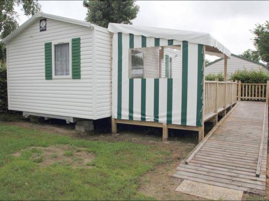 Mobile Home Privilège adapted to the people with reduced mobility (2 bedrooms) 32 m²