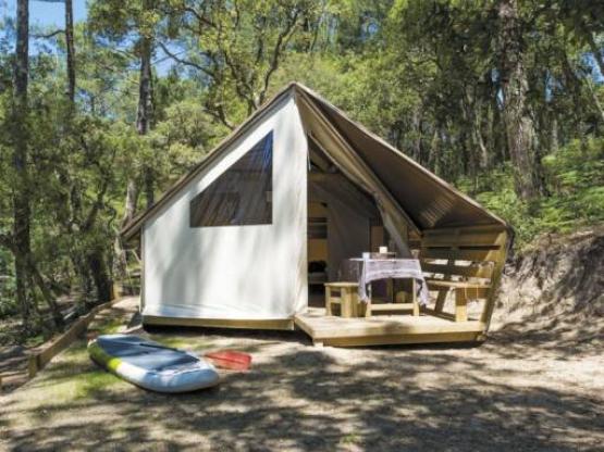 Eco-lodge 17m² + Terraza semi-cubierta