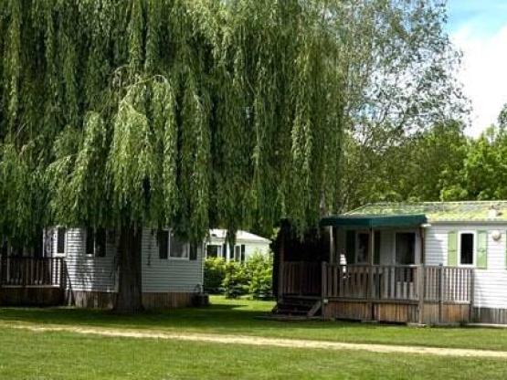 Mobilhome (2 habitaciones) + Terraza cubierta