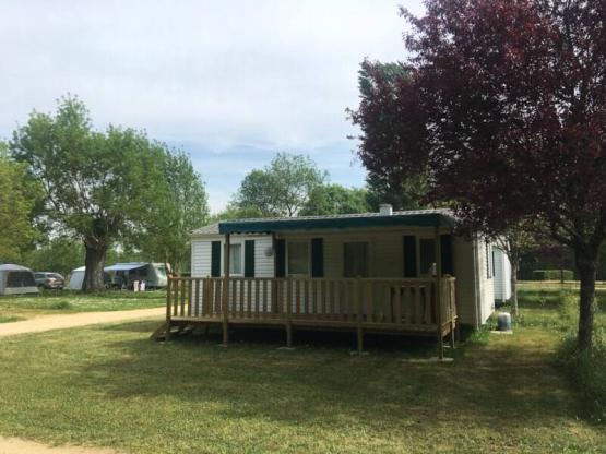 Mobilhome (3 habitaciones) + Terraza cubierta