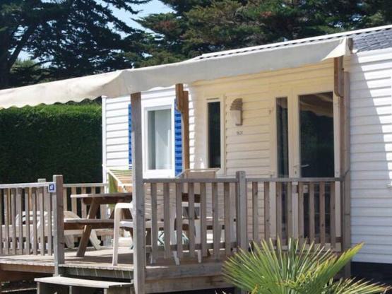 Mobil-Home Gamme Eco + terrasse bois