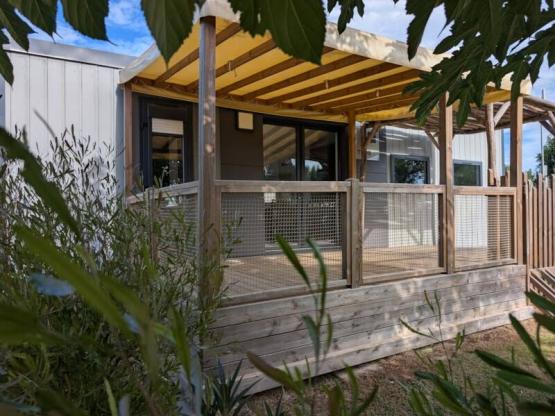 Mobilhome  Méditérranée de 3 dormitorios con aire acondicionado