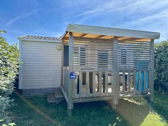 Mobilhome Confort  NEPTUNE 25m² - 1 habitación + terraza cubierta 9m²