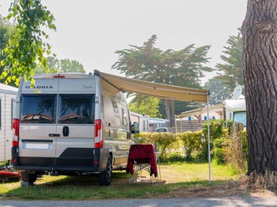Parcela Confort con Electricidad +1 coche +tienda, caravana, autocaravana