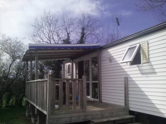 Mobilhome T3 + terraza cubierta