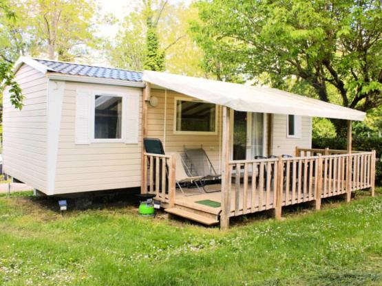 Mobilhome confort 35m2 terraza cubierta mascotas prohibidas en este alquiler air-conditioned
