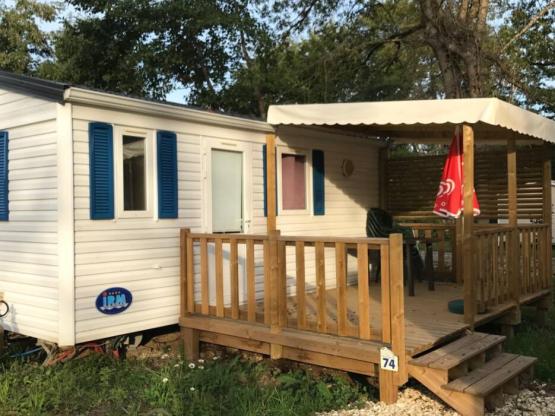 DUO Comfort Mobilheim - 1 Schlafzimmer - 18 m² - TV -