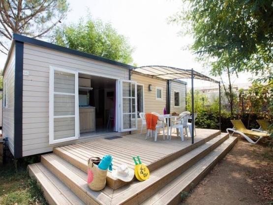 Cabaña de 32 m² - 3 habitaciones - aire acondicionado