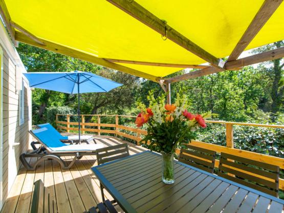 Mobil home Confort + 23m² (2 habitaciones) - aire acondicionado - jacuzzi