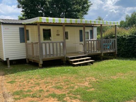 Mobilhome 3 habitaciones terraza cubierta