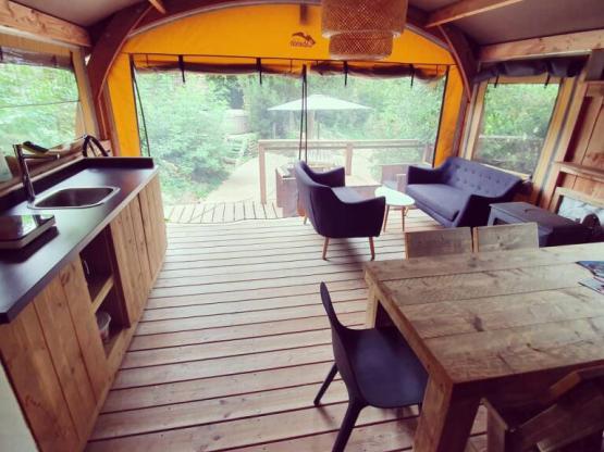 Lodge Château 32m² - 2 habitaciones - Spa