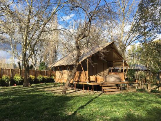 Lodge Rivière 30m² + 15m² - 2 habitaciones - Spa