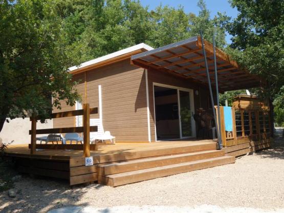 Chalet 35m² PREMIUM 2 habitaciones + Terraza semi-cubierta