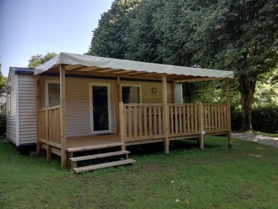 Mobilhome O'Hara 734 3 m² / 2 habitaciones / terrasse couverte 18 m²
