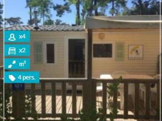 Mobil home 4 personas Confort modelo pequeño