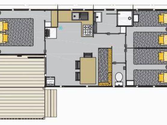 Mobilhome Mooréa 30 m² - 2019