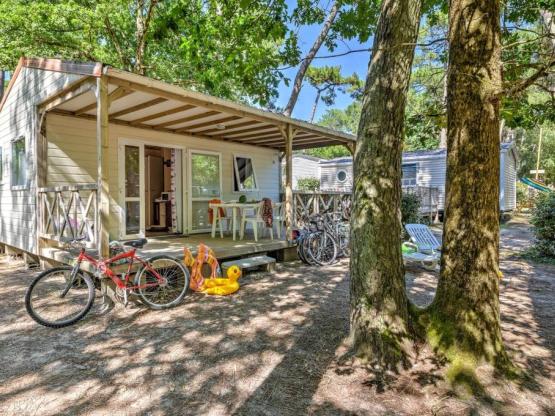 Chalet 2sz (ohne TV) | STANDARD - 24m² - überdachte Terrasse