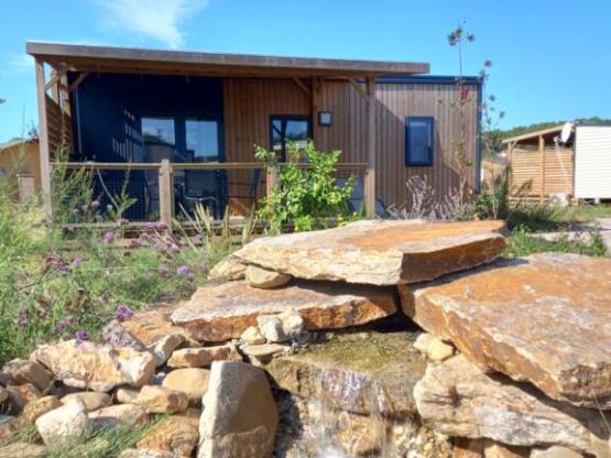 Mobilhome Premium 2 habitaciones 29m² + terraza 21m² + aire acondicionado + plancha