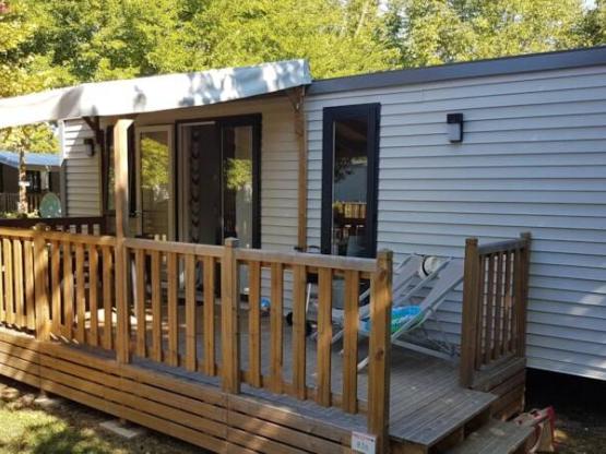 Mobilhome PREMIUM 2 habitaciones PREMIUM ACACIA 32m² + Aire acondicionado + Lavavajilla + TV