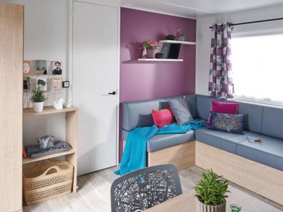 Cottage Premium Tribu 40m², TV et clim, 4 ch dont 1 transformée en salle de jeux enfants