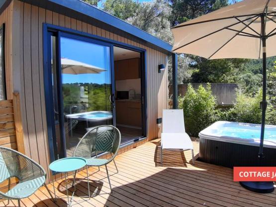Cottage JASMIN + jacuzzi 21m² (1 habitacion)