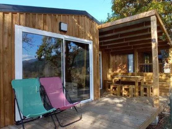 Luxury Mimosa chalet overlooking the river with panoramic views - Air-conditioned