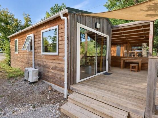 Chalet de lujo Mimosa con vistas al río y vistas panorámicas - Aire acondicionado