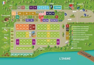 Camping La Vallée de l'Indre